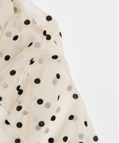 PRANK PROJECT(プランクプロジェクト)の「【2026Spring Pre-Order】ワンショルラッフルトップ / One-Shoulder Ruffled Top(その他トップス・レディース・ブラック/アイボリー・FREE)」の21枚目の写真