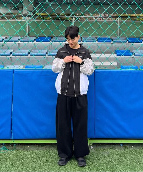URBAN PLAYERS(アーバンプレイヤーズ)の「オールデュースポバイオ風ジャケット(ブラック)(ナイロンジャケット・レディース・その他・MEDIUM/LARGE/X-LARGE)」の4枚目の写真
