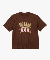 TEESSERT（ティーザート）の「Silly Rabbit Cotton Short Sleeve T-Shirt [BROWN]（Tシャツ/カットソー）」