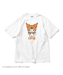 Lafayette（ラファイエット）の「サンリオキャラクターズ × ホームゲーム [HOMEGAME] - クロミ 半袖 Tシャツ [KUROMI HG COLOR TEE WHITE HG2501105]（Tシャツ/カットソー）」