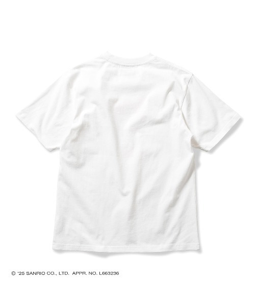 sanrio（サンリオ）の「サンリオキャラクターズ × ホームゲーム [HOMEGAME] - クロミ 半袖 Tシャツ [KUROMI HG COLOR TEE WHITE HG2501105]（Tシャツ/カットソー・レディース・ホワイト・LARGE/MEDIUM/SMALL/X-LARGE）」の3枚目の写真