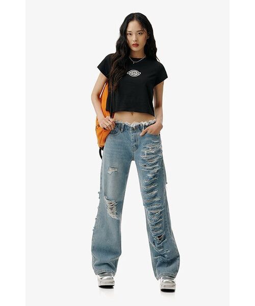 REVOIRSIS（ルヴォアシス）の「RVIS mesh gymsack orange（バックパック/リュック・レディース・オレンジ・FREE）」の8枚目の写真