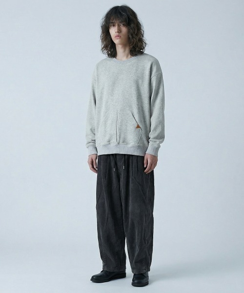 rehacer(レアセル)の「rehacer : Easy Drape Corduroy PT / イージードレープコーデュロイパンツ(その他パンツ・メンズ・グレー/ブラック・MEDIUM/SMALL/LARGE)」の5枚目の写真