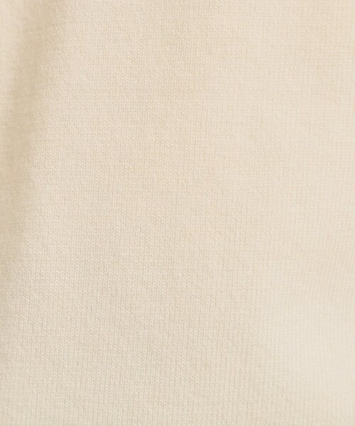 ITS'DEMO（イッツデモ）の「【手洗い可】総針ボウタイニット（ニット/セーター・レディース・ブラック/サックスブルー/オフホワイト/サンドベージュ・00）」の8枚目の写真