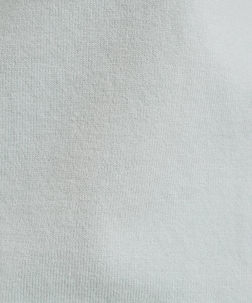 ITS'DEMO（イッツデモ）の「【手洗い可】総針ボウタイニット（ニット/セーター・レディース・ブラック/サックスブルー/オフホワイト/サンドベージュ・00）」の20枚目の写真