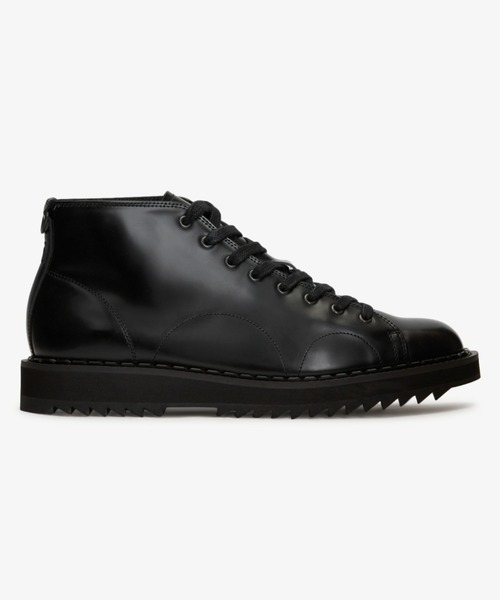 FRED PERRY(フレッドペリー)の「George Cox X Fred Perry Monkey Boot Leather(ブーツ・メンズ・ブラック/マルーン・24cm/25cm/26cm/27cm/28cm/23cm)」の11枚目の写真