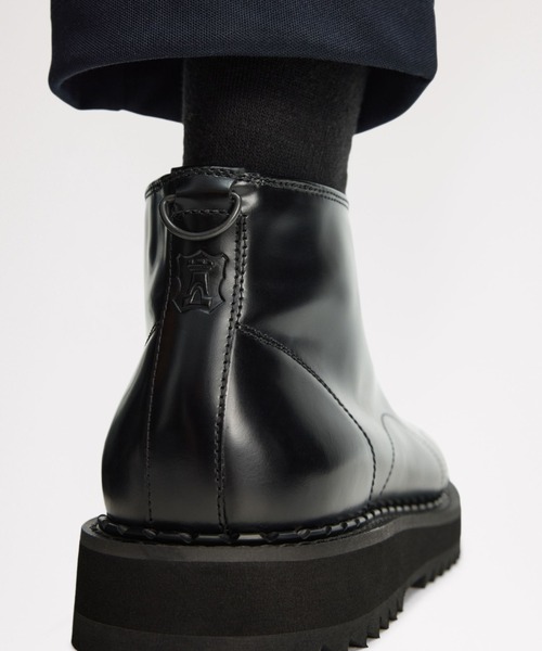 FRED PERRY(フレッドペリー)の「George Cox X Fred Perry Monkey Boot Leather(ブーツ・メンズ・ブラック/マルーン・24cm/25cm/26cm/27cm/28cm/23cm)」の10枚目の写真