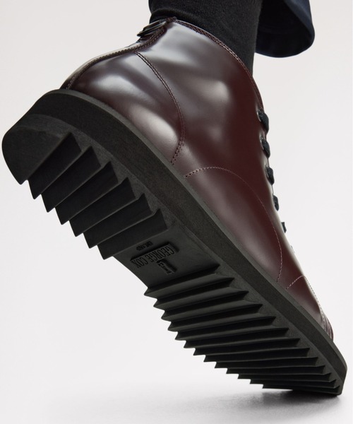 FRED PERRY(フレッドペリー)の「George Cox X Fred Perry Monkey Boot Leather(ブーツ・メンズ・ブラック/マルーン・24cm/25cm/26cm/27cm/28cm/23cm)」の18枚目の写真