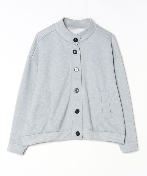 Vipoa(ヴィポア)の「simple oversize jacket(ブルゾン・レディース・グレー・FREE)」の6枚目の写真