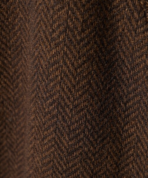 Traditional Weatherwear（トラディショナルウェザーウェア）の「【Traditional Weatherwear】ELGIN LONG エルガン ロング ヒートツイード /スタンドカラーコート（ステンカラーコート・メンズ・ブラック/ベージュ/ブラウン・M/L）」の15枚目の写真