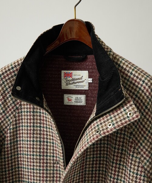 Traditional Weatherwear（トラディショナルウェザーウェア）の「【Traditional Weatherwear】ELGIN LONG エルガン ロング ヒートツイード /スタンドカラーコート（ステンカラーコート・メンズ・ブラック/ベージュ/ブラウン・M/L）」の17枚目の写真