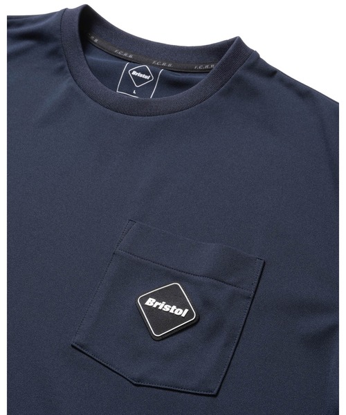 F.C.Real Bristol（エフシーレアルブリストル）の「EMBLEM POCKET TEE（Tシャツ/カットソー・メンズ・ホワイト/ネイビー/ブラック・SMALL/LARGE/MEDIUM/XX-LARGE/X-LARGE）」の8枚目の写真