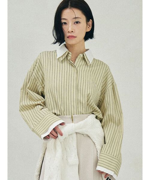 POLO BCSコラボ】レイヤードカラーカフスシャツ（シャツ/ブラウス