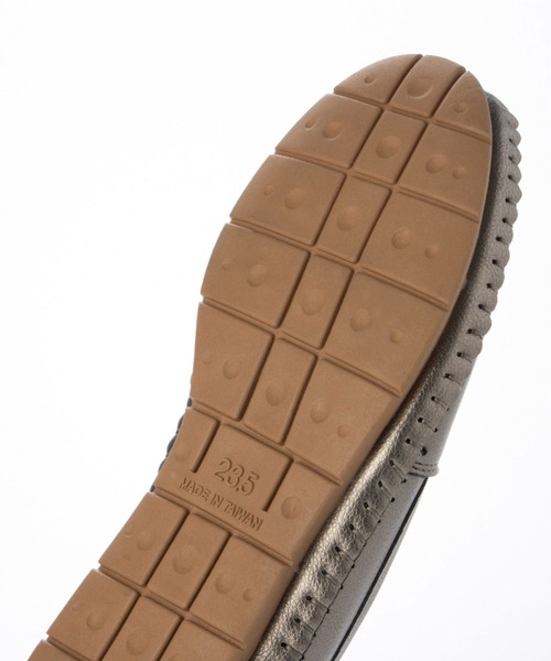 enchanted（エンチャンテッド）の「ソフトスリッポンシューズ（スリッポン・レディース・ベージュ/アンティークシルバー/ブラック/ブロンズ/シルバー/ホワイト・24/23.5/23/22.5/25/24.5）」の15枚目の写真