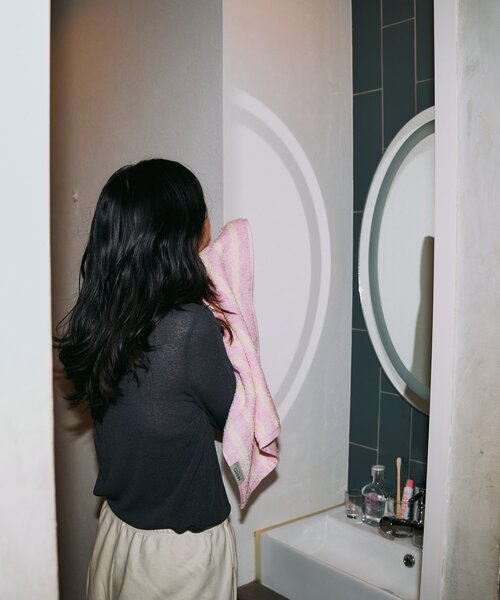 BIRTHDAY BAR（バースデイバー）の「【GRANN グラン】FACE TOWEL　フェイスタオル（タオル・レディース・ブルー/ピンク・0）」の15枚目の写真