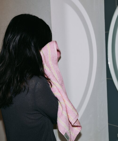 BIRTHDAY BAR（バースデイバー）の「【GRANN グラン】FACE TOWEL　フェイスタオル（タオル・レディース・ブルー/ピンク・0）」の16枚目の写真