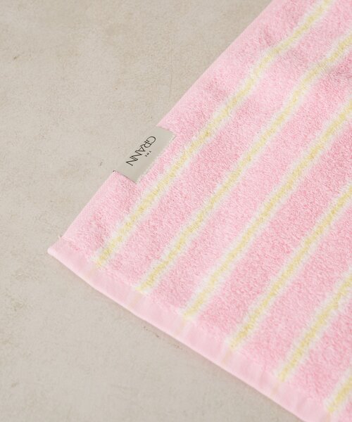 BIRTHDAY BAR（バースデイバー）の「【GRANN グラン】FACE TOWEL　フェイスタオル（タオル・レディース・ブルー/ピンク・0）」の10枚目の写真