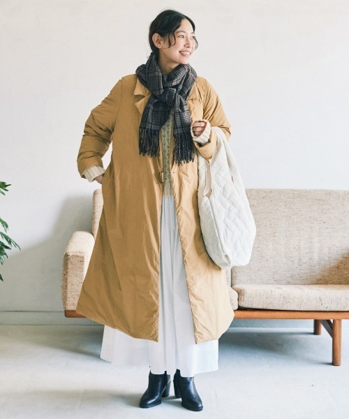 and myera(アンド マイラ)の「and myera feat. yurie a スノーホワイトスカート(スカート・レディース・ホワイト・LL/L/M/S)」の8枚目の写真