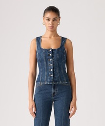 Levi's（リーバイス）の「Levi's/リーバイス SCULPTED デニムタンクトップ（タンクトップ）」