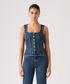 Levi's（リーバイス）の「Levi's/リーバイス SCULPTED デニムタンクトップ（タンクトップ・XS）」