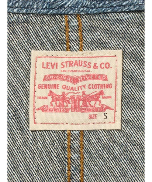 Levi's(リーバイス)の「Levi's/リーバイス SCULPTED デニムタンクトップ(タンクトップ・レディース・ダークインディゴブルー・M/S/XS)」の8枚目の写真