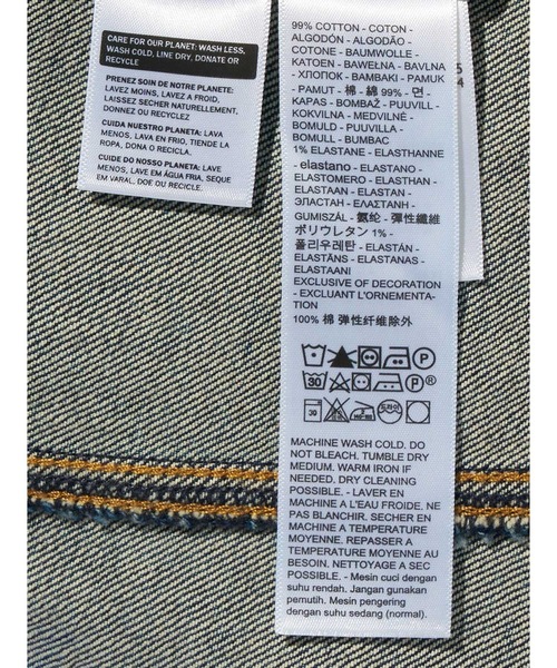 Levi's(リーバイス)の「Levi's/リーバイス SCULPTED デニムタンクトップ(タンクトップ・レディース・ダークインディゴブルー・M/S/XS)」の10枚目の写真