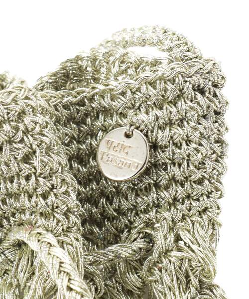 NE QUITTEZ PAS!（ヌキテパ）の「ne Quittez pas（ヌキテパ）METALLIC MACRAME SAKOCHE BAG（ショルダーバッグ・レディース・シルバー・00）」の8枚目の写真