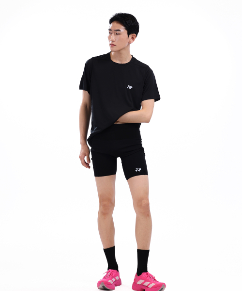 RUMAD(ルマッド)の「フレッシュフィットTシャツランニング半袖ヘルス 2カラー(Tシャツ/カットソー・レディース・ホワイト/ブラック・X-LARGE/XX-LARGE/LARGE/MEDIUM)」の9枚目の写真