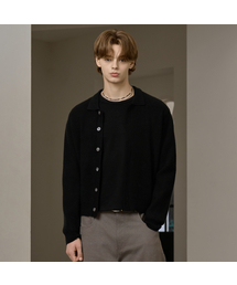 25 FW ウォッシャブルエッセンシャルラウンドクロップニット