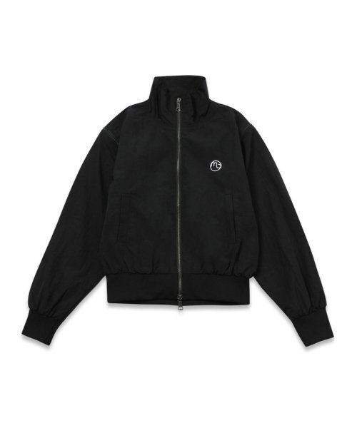 MACKY(マッキー)の「ジップアップベストウィンドブレーカー黒(ナイロンジャケット・レディース・その他・1/2)」の2枚目の写真
