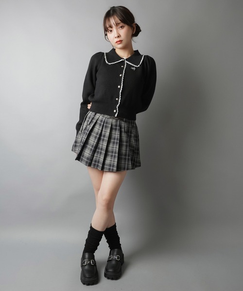 SPINNS(スピンズ)の「長めのサイズ感が可愛い★50cm ルーズソックス / Made in japan(ソックス/靴下・レディース・ブラック/ホワイト/アイボリー・ONESIZE)」の17枚目の写真