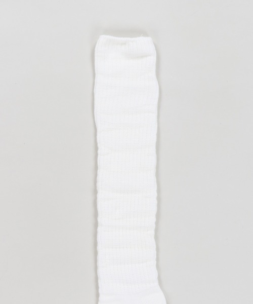 SPINNS(スピンズ)の「長めのサイズ感が可愛い★50cm ルーズソックス / Made in japan(ソックス/靴下・レディース・ブラック/ホワイト/アイボリー・ONESIZE)」の8枚目の写真