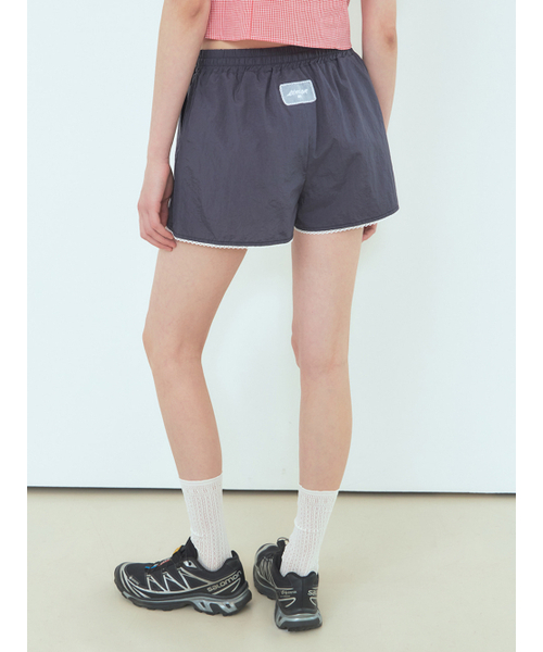ETMON(エトモン)の「Nylon Lace Short Pants Dark Navy(その他パンツ・レディース・その他・FREE)」の3枚目の写真