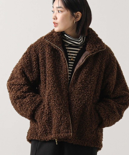 Acuta（アクータ）の「ボアスタンドブルゾン（ブルゾン）」 - WEAR