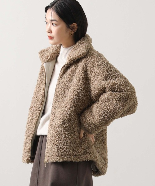 Acuta（アクータ）の「ボアスタンドブルゾン（ブルゾン）」 - WEAR