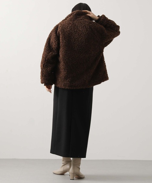Acuta（アクータ）の「ボアスタンドブルゾン（ブルゾン）」 - WEAR