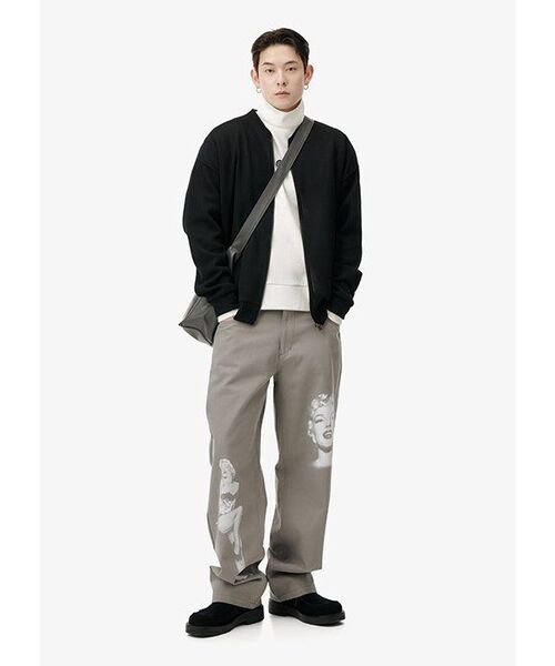 VERYVAIN(ベリベーン)の「2WAY ZIP CARDIGAN (BLACK)(カーディガン/ボレロ・メンズ・その他・ONE SIZE)」の4枚目の写真
