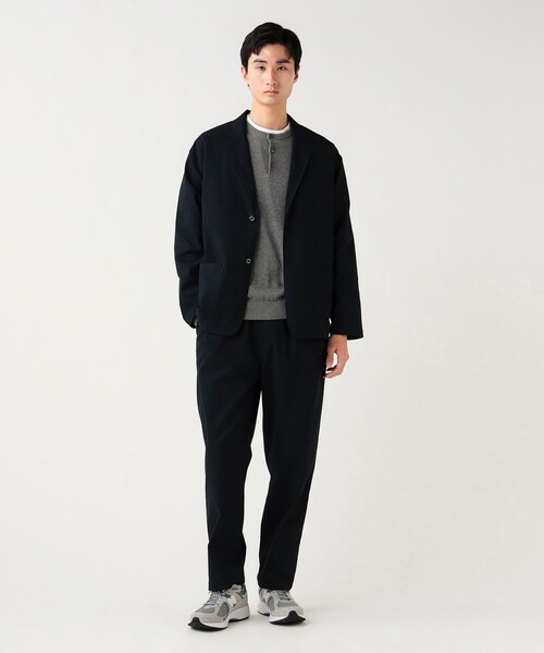 BEAMS HEART（ビームスハート）の「【4/23値下げ】ポリエステル ドビー ジャケット&パンツ （セットアイテム）（セットアップ・メンズ・ネイビー/ブラック・S/M/L/XL）」の11枚目の写真