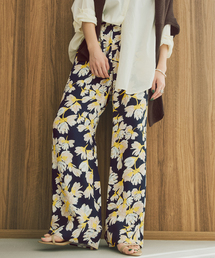 Spick & Span | フローラルプリントイージーパンツ(その他パンツ)