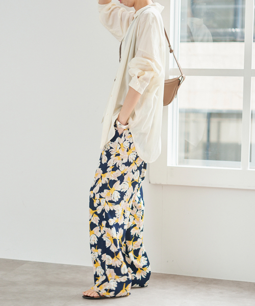 Spick & Span（スピックアンドスパン）の「フローラルプリントイージーパンツ（その他パンツ・レディース・その他9/その他2・38/36）」の16枚目の写真