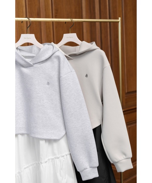 ワンピース herlipto Trois Logo Docking Dress Trois Logo Docking Dress（ワンピース）｜Her lip to（ハーリップ