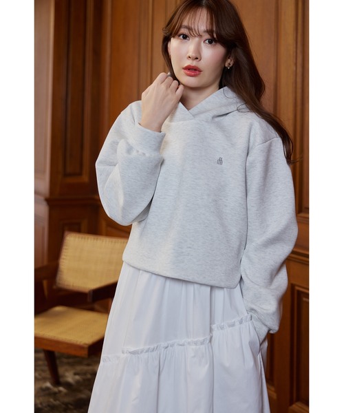 ワンピース herlipto Trois Logo Docking Dress Trois Logo Docking Dress（ワンピース）｜Her lip to（ハーリップ