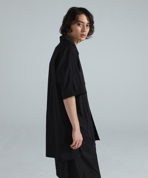 Y-3(ワイスリー)の「Y-3 UT SHORT SLEEVE SHIRT(シャツ/ブラウス・メンズ・ブラック・X-SMALL/SMALL/MEDIUM/LARGE/X-LARGE)」の3枚目の写真