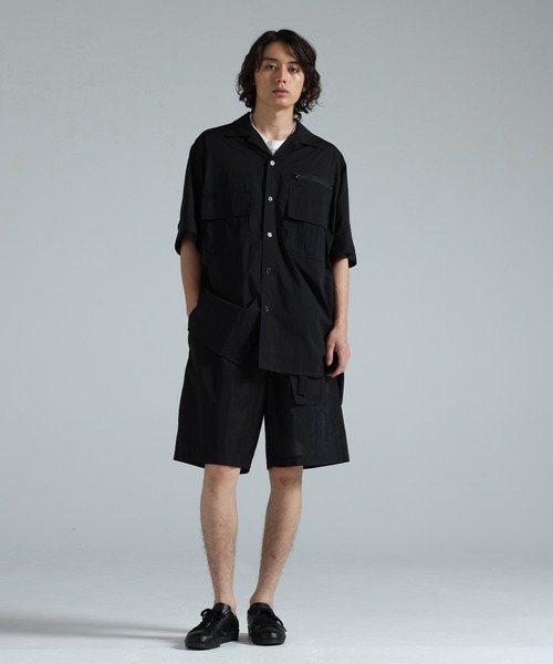 Y-3(ワイスリー)の「Y-3 UT SHORT SLEEVE SHIRT(シャツ/ブラウス・メンズ・ブラック・X-SMALL/SMALL/MEDIUM/LARGE/X-LARGE)」の7枚目の写真