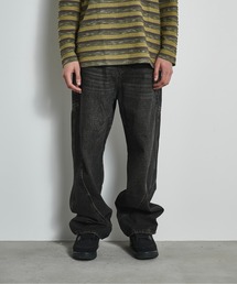 BLANK HOTEL（ブランクホテル）の「Side Pocket 3D Cut Denim Pants / サイドポケット3Dカットデニムパンツ（デニムパンツ）」