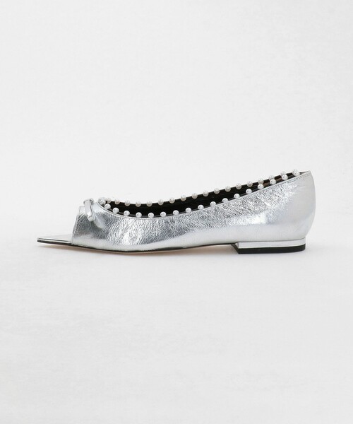 Pippichic（ピッピシック）の「＜PIPPICHIC＞ANNA ANKLET フラットパンプス（パンプス・レディース・シルバー/ブラック・38/37h/36h/35h/37/36）」の13枚目の写真