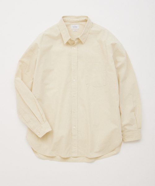 JOURNAL STANDARD（ジャーナルスタンダード）の「STILL AUTHENTIC / スティル オーセンティック レギュラーカラーシャツ（シャツ/ブラウス・メンズ・ベージュ系その他/ベージュ/ブルー系その他/ブラック系その他・SMALL/MEDIUM/LARGE）」の3枚目の写真