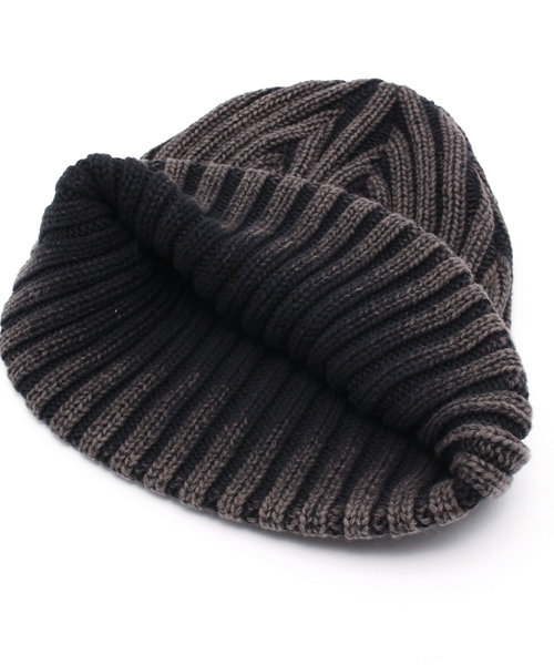 JUNK FOOD（ジャンクフード）の「【JUNK FOOD】WASHED KNIT WATCH/ウォッシュド ニット ワッチ（ニットキャップ/ビーニー・メンズ・インディゴブルー/ホワイト/レッド/ブラック/サックスブルー・FREE）」の8枚目の写真