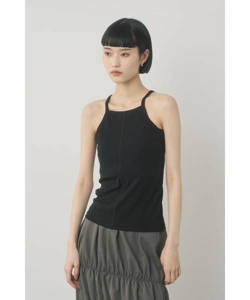 Limue（リミュ）の「キャミセットパイピングトップス（Tシャツ/カットソー・レディース・オフホワイト/ブラック・FREE）」の19枚目の写真