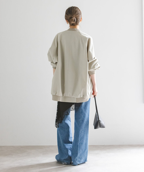 Noble（ノーブル）の「ルナサテンレースアシンメトリーキャミ（キャミソール・レディース・ブラック/ホワイト・FREE）」の13枚目の写真